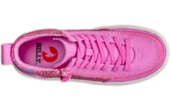 Pink Printed Canvas BILLY Classic Lace Highs -Billy Shop BK19011 670 top 940x614 7f364c36 29d9 4b95 8cc0 473106387a4b
