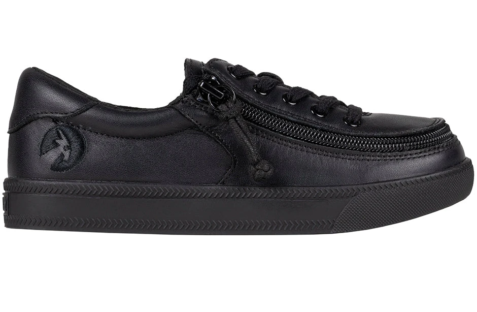 Black To The Floor Leather BILLY Classic Lace Lows 4 Black To The Floor Leather BILLY Classic Lace Lows - Image 2