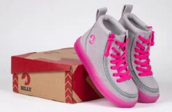 FINAL SALE - Grey/Pink BILLY Classic Lace High Tops -Billy Shop BK22100 050 studio 2 940x614 e786d9be fe3c 4b1a b73c 387f4e648994