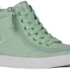 FINAL SALE - Green Gingham BILLY Classic Lace High Tops -Billy Shop BK22100 330 45 lateral 940x614 347e7e18 78ca 43a1 9073 4b9bd668c540