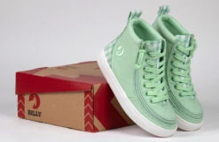 FINAL SALE - Green Gingham BILLY Classic Lace High Tops -Billy Shop BK22100 330 studio 2 940x614 7fe3b2f9 0a8a 4072 ade9 e46af35b4fd1