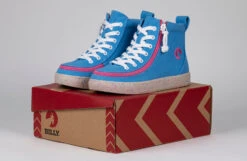 FINAL SALE - Blue/Pink Speckle BILLY Classic Lace High Tops -Billy Shop BK22100 420 studio 1 940x614 82ba0e4e e385 40ed 8943 9139ae61a020