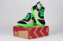 FINAL SALE - Black/Green BILLY Street Short Wrap High Tops -Billy Shop BK22111 002 studio 3 940x614 a59cf8dc be32 4809 9a6a 71689356cd87