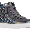 Graphite Rainbow BILLY Classic Quilt High Tops -Billy Shop BK22339 961 45 lateral 940x614 94c98e5b a690 49d5 aca4 f21d7cfcfcc9