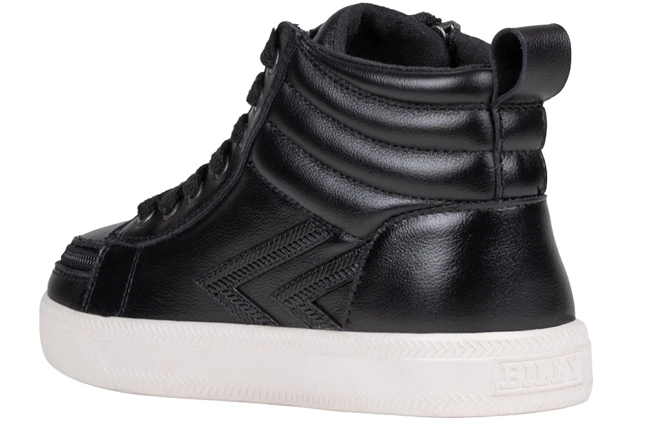 Black Leather BILLY Ten9 CS Sneaker High Tops 5 Black Leather BILLY Ten9 CS Sneaker High Tops - Image 3