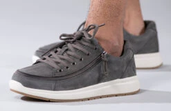 Men's Grey Suede BILLY Comfort Lows -Billy Shop BM20101 030 studio standing 2 940x614 957b0744 b506 45fb 98b2 fc9d2f25e452