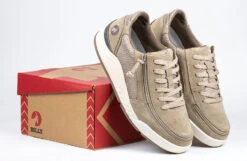 FINAL SALE - Men's Tan Suede/Mesh BILLY Comfort Classic Lows -Billy Shop BM20102 260 studio 2 940x614 aa078e2c 4615 4ff6 bc44 3d4379ac1f43