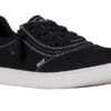 FINAL SALE - Men's Black/White Stitch BILLY Sneaker Low Tops
