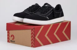 FINAL SALE - Men's Black/White Stitch BILLY Sneaker Low Tops 17 FINAL SALE - Men's Black/White Stitch BILLY Sneaker Low Tops -Billy Shop BM22128 002 studio 1 940x614 61287e4f fb00 488f 8f9f 8005e4d8d487