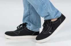 FINAL SALE - Men's Black/White Stitch BILLY Sneaker Low Tops 20 FINAL SALE - Men's Black/White Stitch BILLY Sneaker Low Tops -Billy Shop BM22128 002 studio standing 1 940x614 99897b3c 647e 40da a3ca a994e149744a
