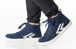 Men's Navy/White BILLY CS Sneaker High Tops -Billy Shop BM22342 410 studio standing 1 940x614 6f8dfdb0 c6d4 4667 bdc4 9b08ffc2e2d4