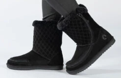 FINAL SALE - Women's Black BILLY Cozy Quilt Lux Boots -Billy Shop BW21326 001 studio standing 1 940x614 db00d997 bc81 476a 8acc 81e8ba4f0708