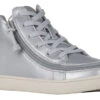 FINAL SALE - Women's Silver Grey Metallic BILLY Sneaker Lace Mid Tops 2 FINAL SALE - Women's Silver Grey Metallic BILLY Sneaker Lace Mid Tops -Billy Shop BW22135 040 45 lateral 940x614 eeeb0d42 2286 40a7 a14d 1cf49387b4dd