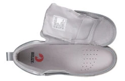 FINAL SALE - Women's Silver Grey Metallic BILLY Sneaker Lace Mid Tops -Billy Shop BW22135 040 open 940x614 2be0cfbc cf87 43d5 a30d a744ad4d6f33