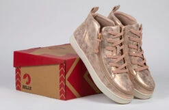 FINAL SALE - Women's Rose Gold BILLY Sneaker Lace Mid Tops 18 FINAL SALE - Women's Rose Gold BILLY Sneaker Lace Mid Tops -Billy Shop BW22135 680 studio 2 940x614 28b03309 5e7d 491e a43f 74221d1d7f43