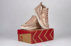 FINAL SALE - Women's Rose Gold BILLY Sneaker Lace Mid Tops 19 FINAL SALE - Women's Rose Gold BILLY Sneaker Lace Mid Tops -Billy Shop BW22135 680 studio 3 940x614 24d236c2 74c3 42df 8b10 67d16f16dbaf