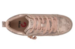 FINAL SALE - Women's Rose Gold BILLY Sneaker Lace Mid Tops 14 FINAL SALE - Women's Rose Gold BILLY Sneaker Lace Mid Tops -Billy Shop BW22135 680 top 940x614 4c0b1998 9988 444a 8fbb 305e31d51b3b