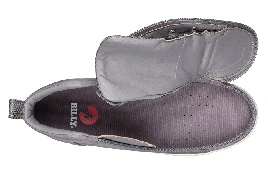 FINAL SALE - Women's Stone BILLY Sneaker Lace Mid Tops 7 FINAL SALE - Women's Stone BILLY Sneaker Lace Mid Tops - Image 5