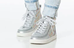 Silver Rainbow BILLY Classic Lace High Tops -Billy Shop bk23100 041 studio standing 2 940x614 52633975680 o