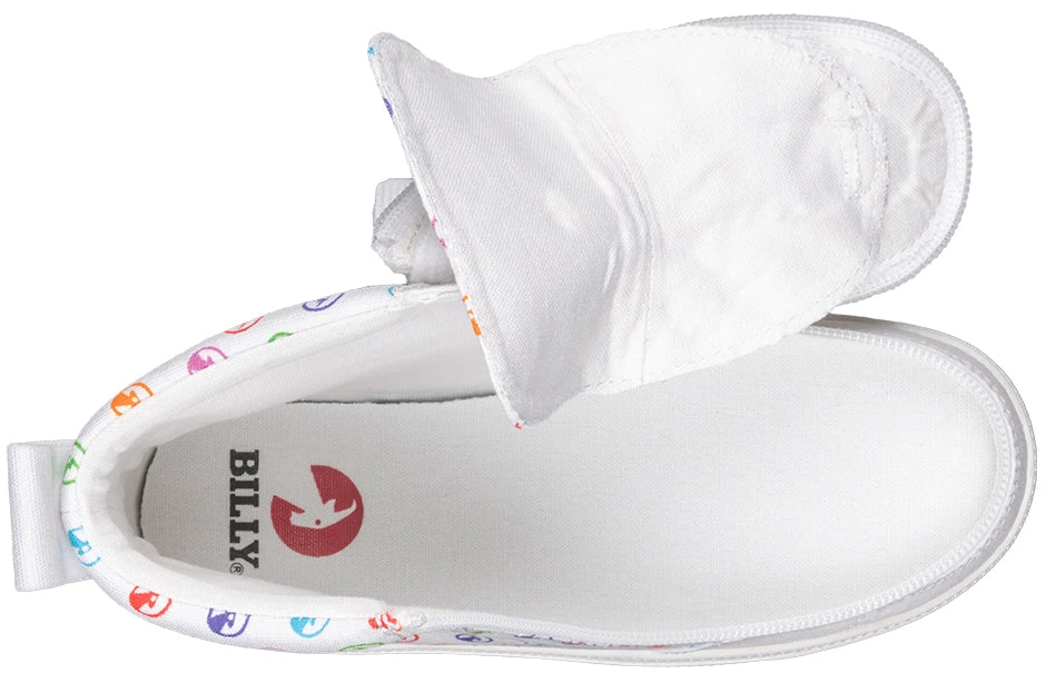 Rainbow Polka BILLY Classic Lace High Tops 7 Rainbow Polka BILLY Classic Lace High Tops - Image 5