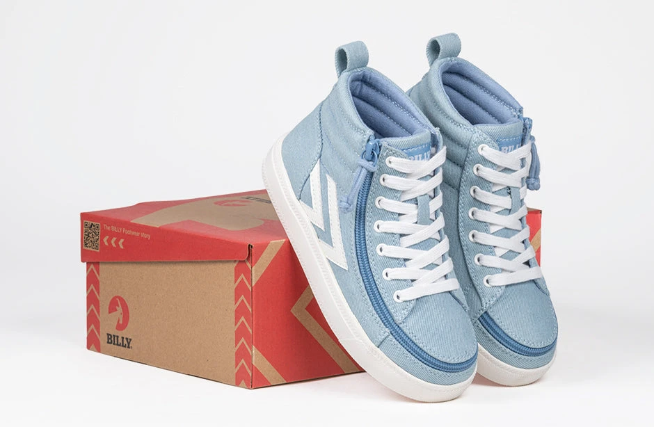 Denim/White BILLY CS Sneaker High Tops 10 Denim/White BILLY CS Sneaker High Tops - Image 8