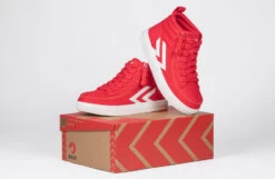 Red/White BILLY CS Sneaker High Tops -Billy Shop bk23142 600 on box 3 940x614 52574347456 o