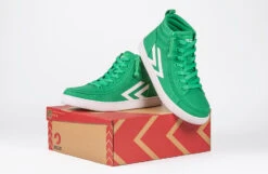 Men's Green/White BILLY CS Sneaker High Tops -Billy Shop bm23142 320 on box 3 940x614 52453296267 o