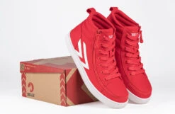 Men's Red/White BILLY CS Sneaker High Tops -Billy Shop bm23142 600 on box 2 940x614 52454094319 o