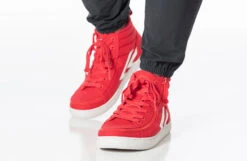 Men's Red/White BILLY CS Sneaker High Tops -Billy Shop bm23142 600 studio standing 2 940x614 52633995839 o