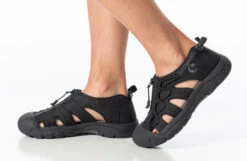 Women's Black To The Floor BILLY River Sandals -Billy Shop bw23150 001 studio standing 1 940x614 52630938892 o