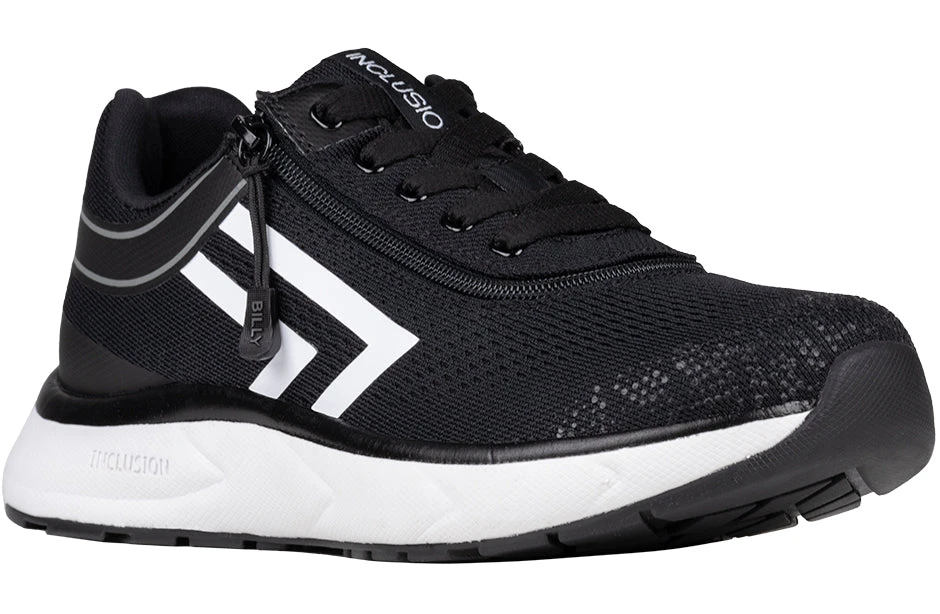 Women's Black/White BILLY Sport Inclusion Too Athletic Sneakers 3 Women's Black/White BILLY Sport Inclusion Too Athletic Sneakers